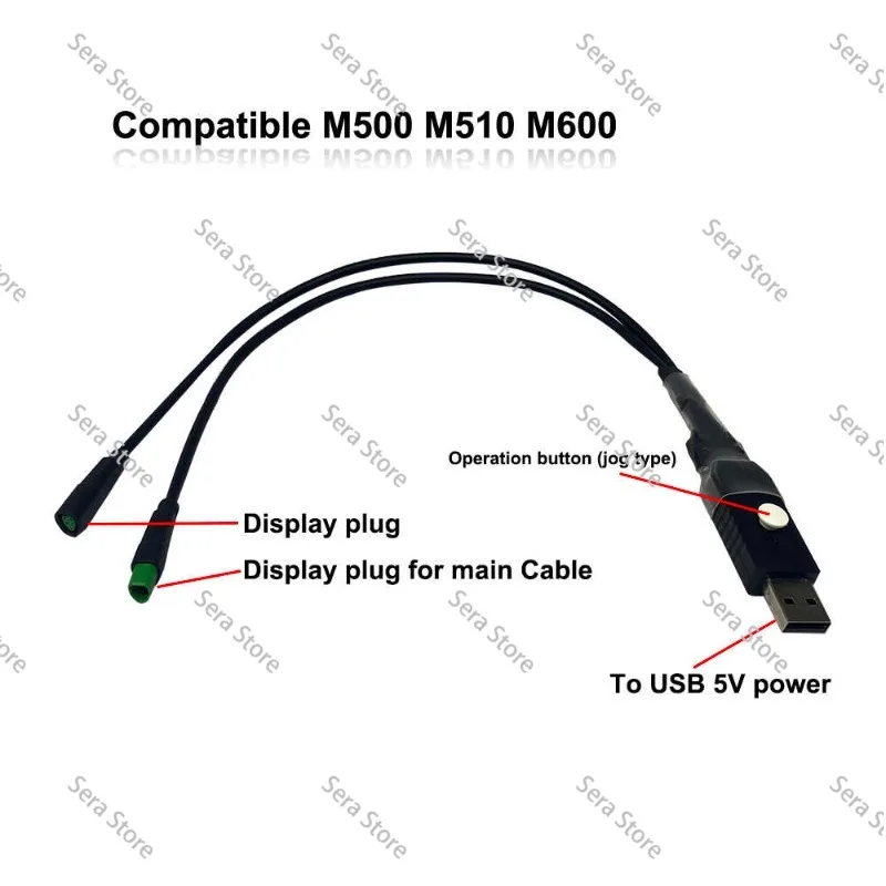 For  Programming Cable Speed Limit Release Wheel Diameter Setting M400 M600 M510 All CAN Protocol Dedicated Line