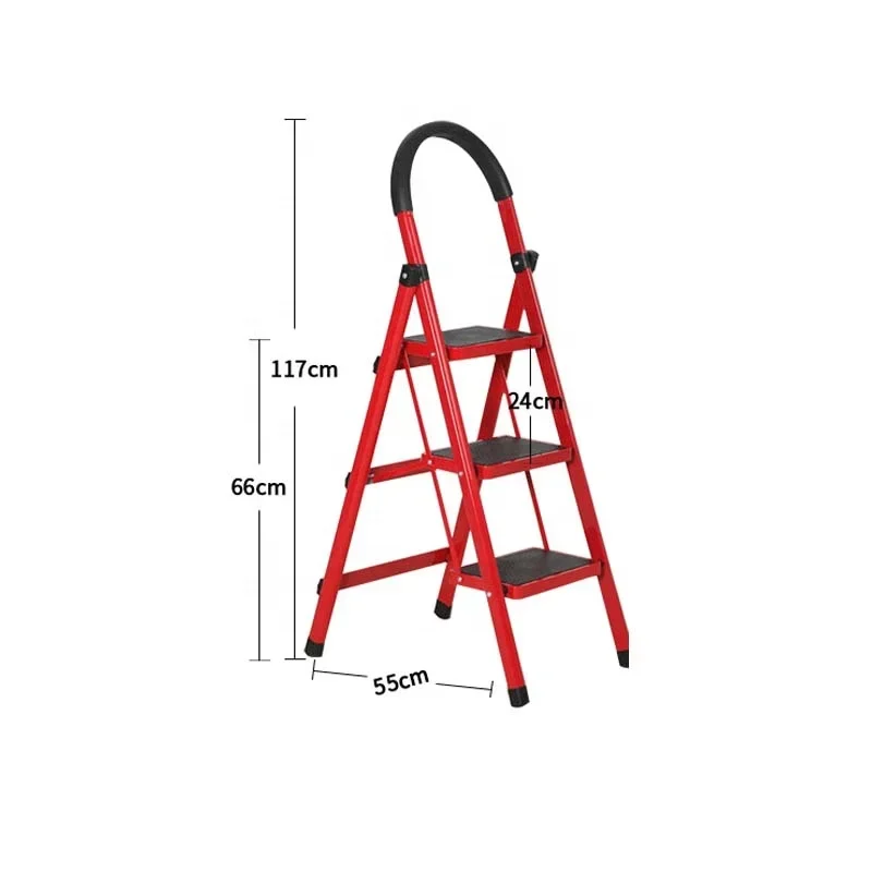 New Sales Housework Bedroom Collapsible Climbing Ladder