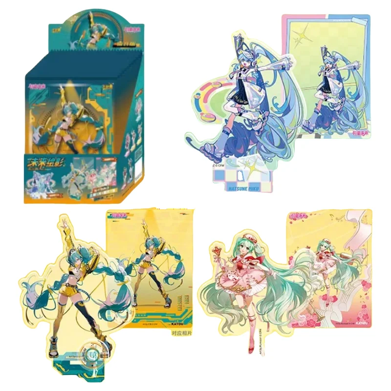 kayou-oficial-autentico-hatsune-miku-li-marca-imagen-video-transmision-version-primer-juego-tarjeta-acrilica-coleccion-serie-de-tarjetas