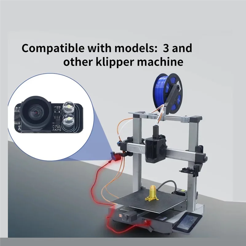 SB-Camera For ANYCUBIC Kobra 3 For ANYCUBIC Kobra 3 Camera Real-Time Monitoring 3D Printing