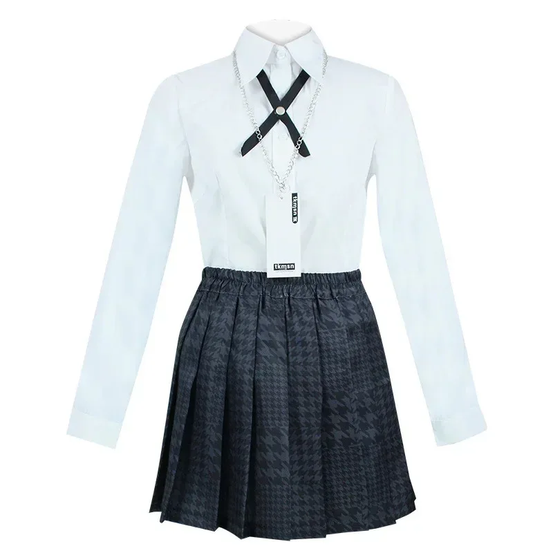جابامي كوسبلاي أنيمي كاكيغوري جابامي يوميكو أزياء تنكرية تنورة جوارب شعر مستعار للبنات زي مدرسي أزياء الهالوين للنساء