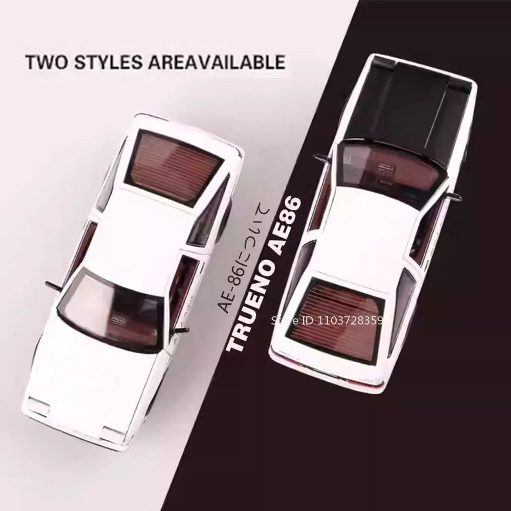 1:20 AE86 모델 장난감 미니어처 자동차 합금 다이캐스트 롤스로이스 컬리넌 자동차 장난감 소리와 빛 문 열림 풀백 기능 어린이 선물용