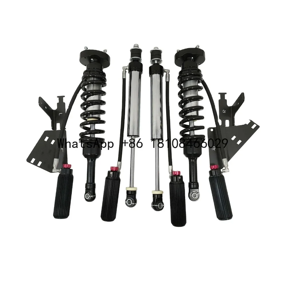 

2.5 inch Nitrogen Gas Charged Adjustable Shock Absorber Suspension Lift Kit For LandCruiser 200