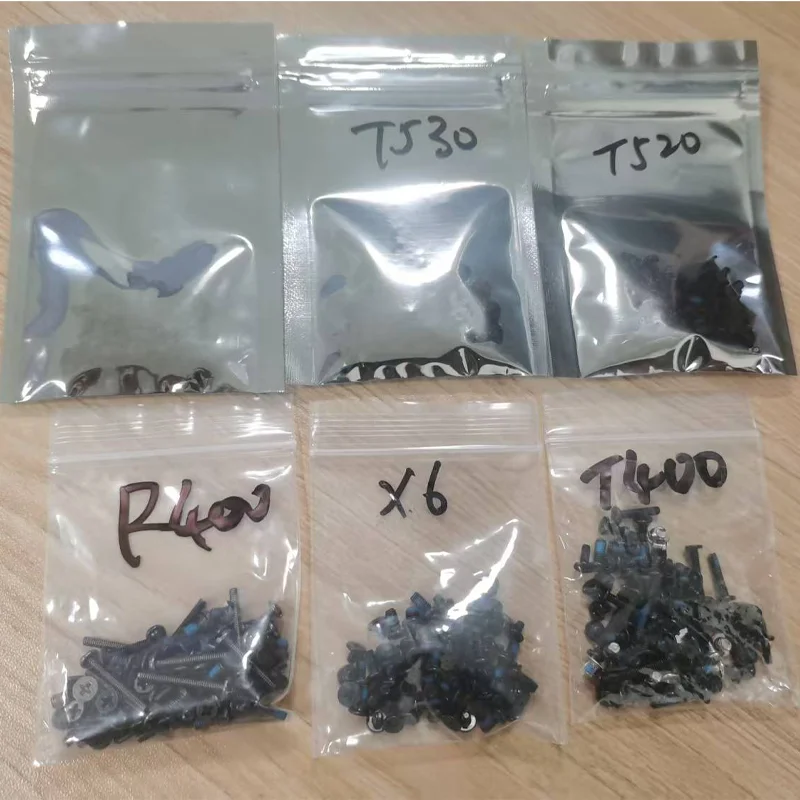 New Laptop Screws For Thinkpad X230 T420 T430 X60 T61T400 T500 W500 R400 X220 T400 R400 T520 W520 T530 W530 Notebook Screw Set