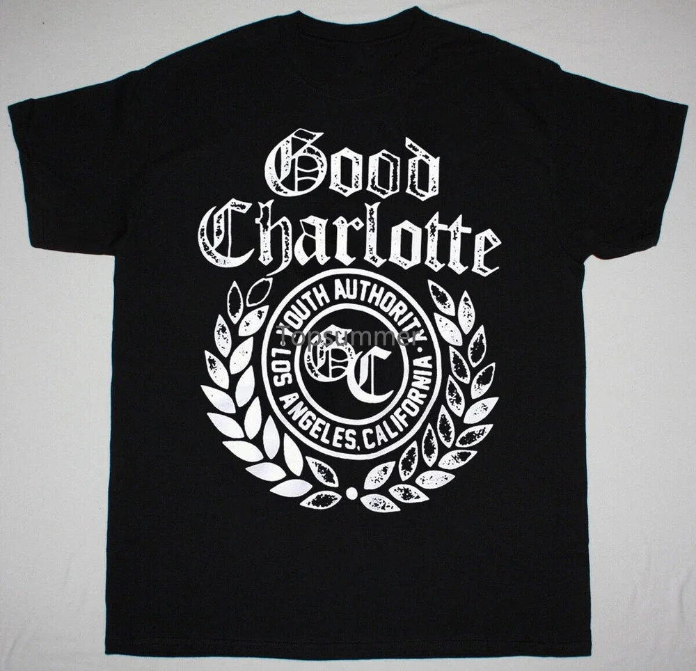 Good Charlotte Youth Authority Logo Black All Size Shirt Ag1229