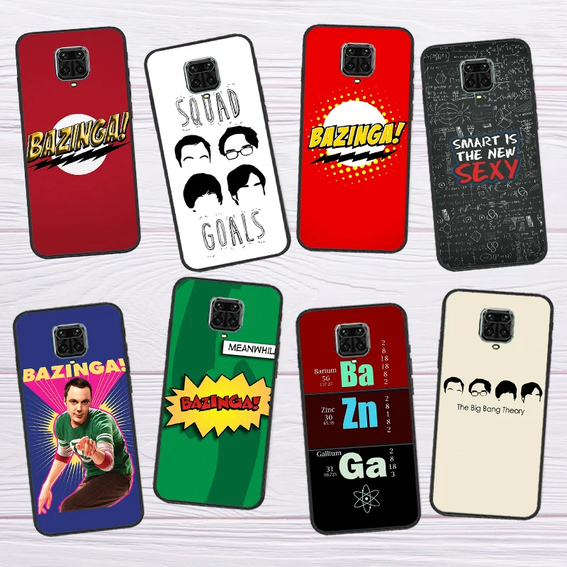 Bazinga The Big Bang Theory Funda For Xiaomi Redmi Note 12 Pro 12S 11 Pro 11S 8 9 10 Pro 10S 9S Redmi 12C 9C 10C Case