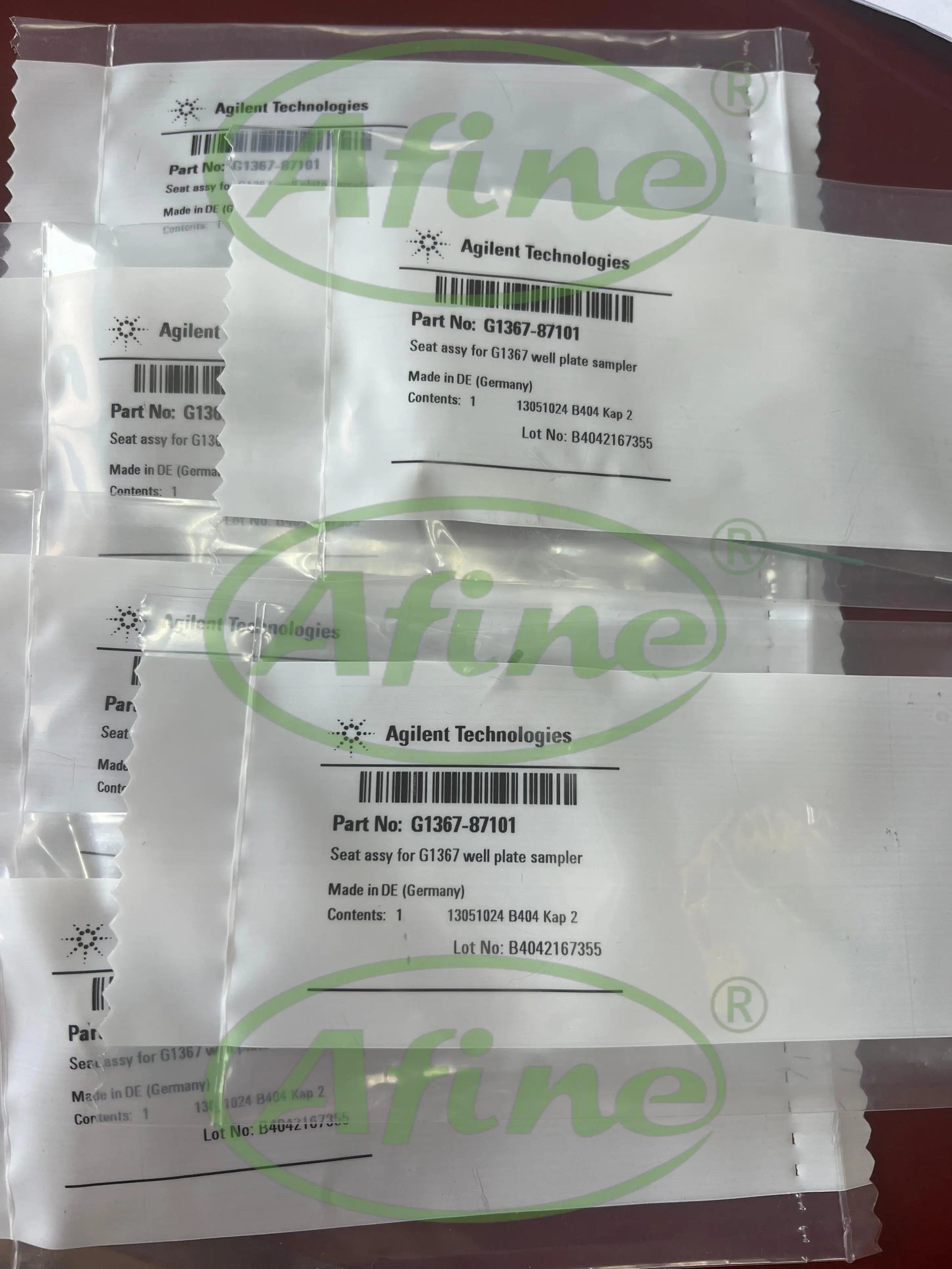 

AFINE Agilent G1367-87101 HPLC Needle & Needle Seats, Vespel, 0.17 mm ID, 2.3 μL