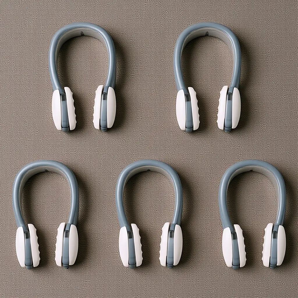 

5 коробок эргономичных зажимов для носа: мягкий, гипоаллергенный дизайн, идеально подходят для плавания и сна, портативные заглушки для носа, незаменимые для пловцов