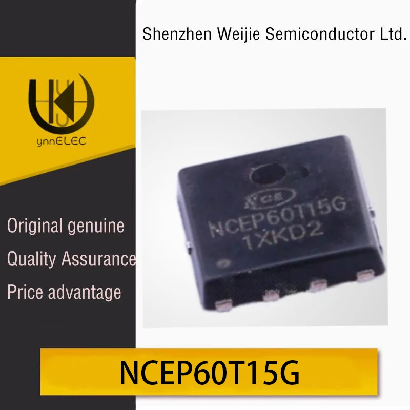 New NCEP60T15G DFN-8 5x6 N-Channel 60V 150A Field-Effect MOSFET Chip