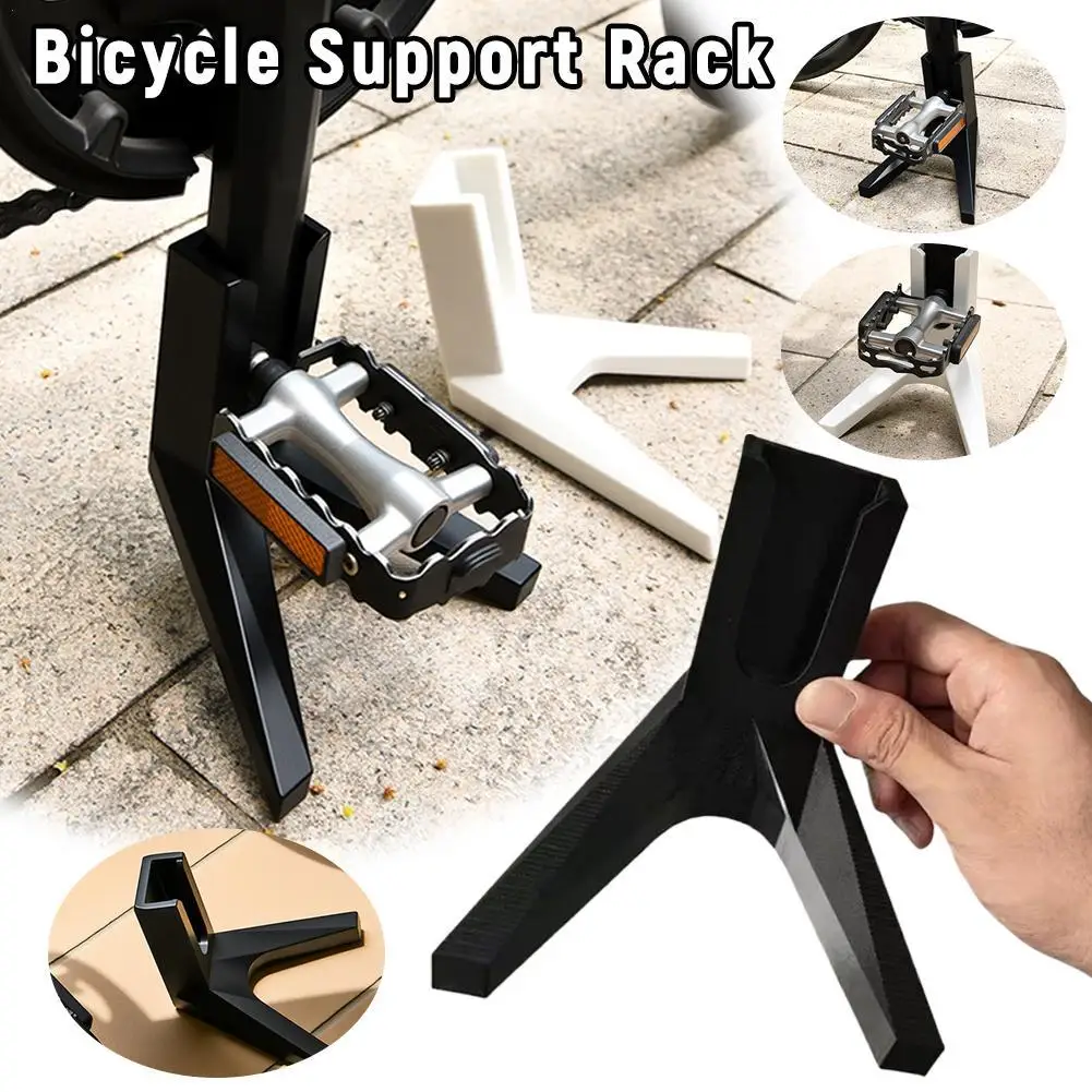 1Pc Bicycle Support Rack Outdoor Portable Bicycle Road Bike Support Frame Stable Portable Easy To Install Bracket
