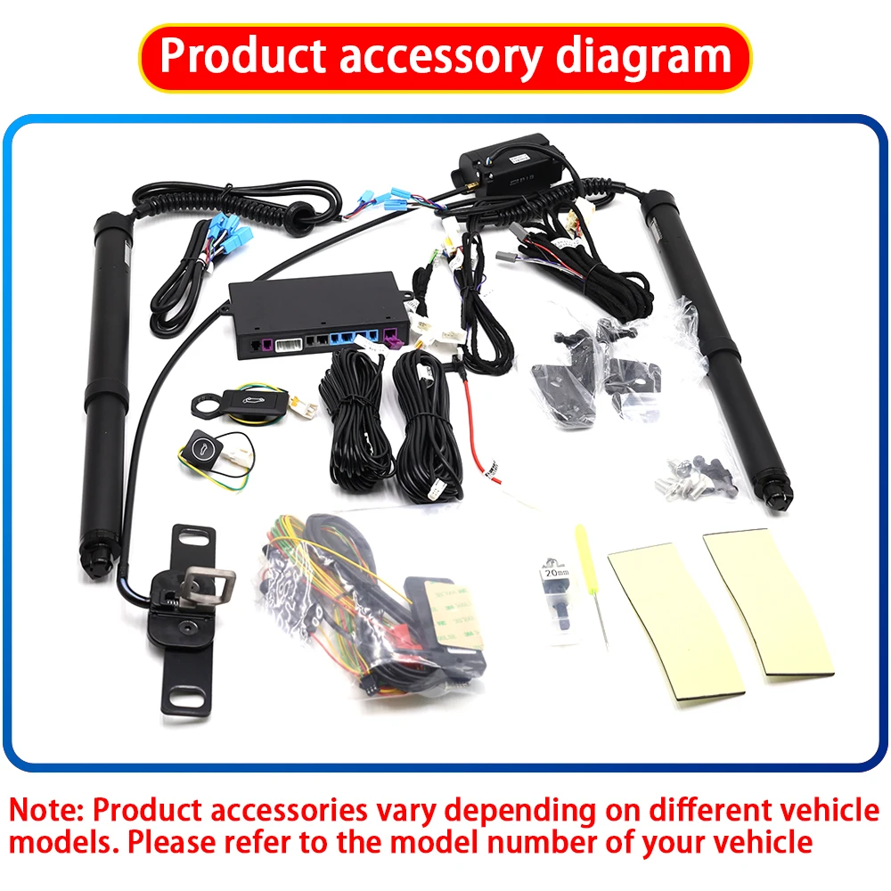 Smart Powered Tailgate System for Toyota Raize Perodua Ativa Subaru Rex Daihatsu Rocky A200 Automatic Intelligent Trunk Lift Kit