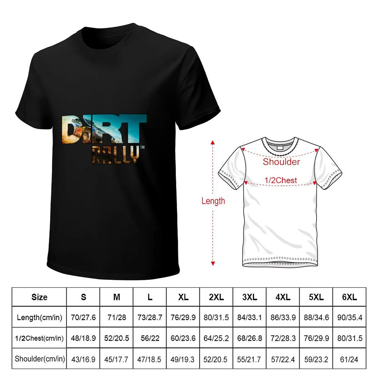 Dirt Rally T-Shirt Durable Work Wear T-Shirt