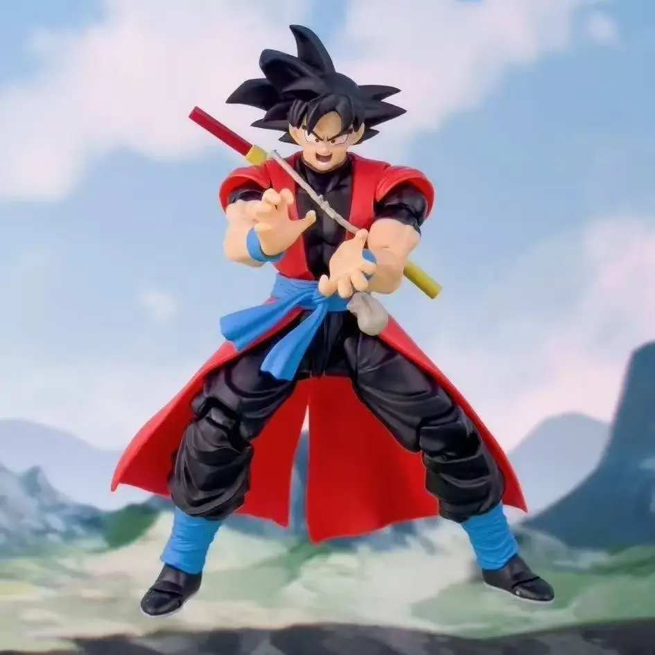 Demoniacal Fit SHF SSJ Time Vanguard 6 بوصة أنيمي عمل الشكل أرقام تمثال نموذج ألعاب مخصصة الهدايا