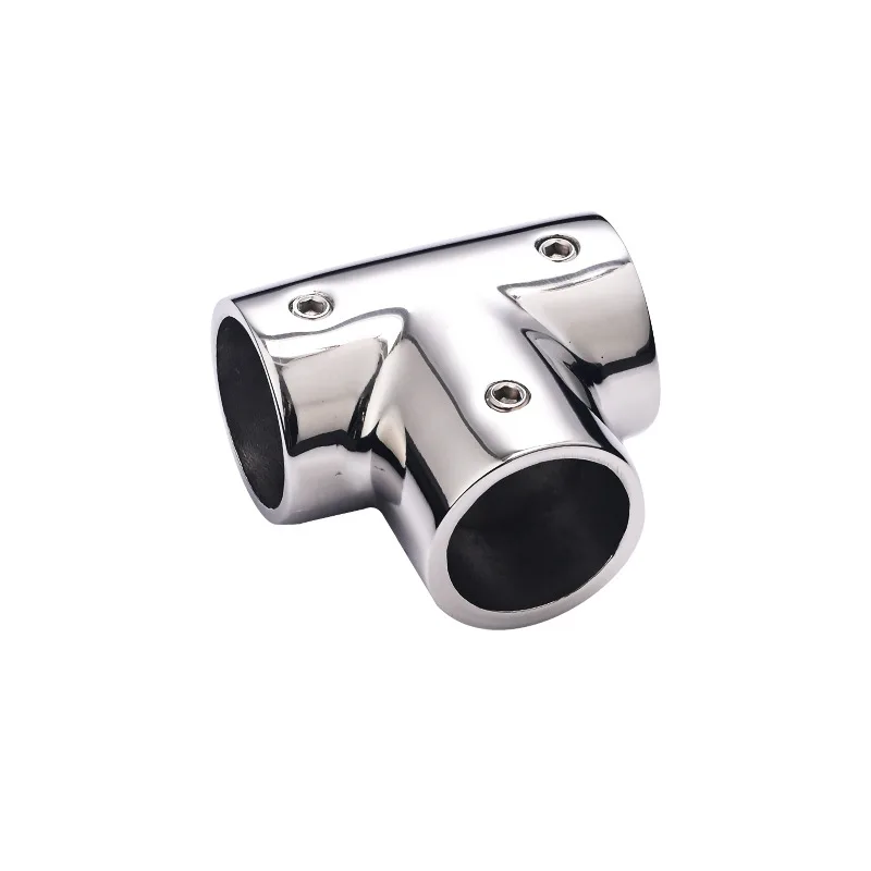 316 Stainless steel tube pipe connector for 22 25 32mm anti-corrosion no rust for Ocean yacht Dock Outdoor awning Tube Fastener