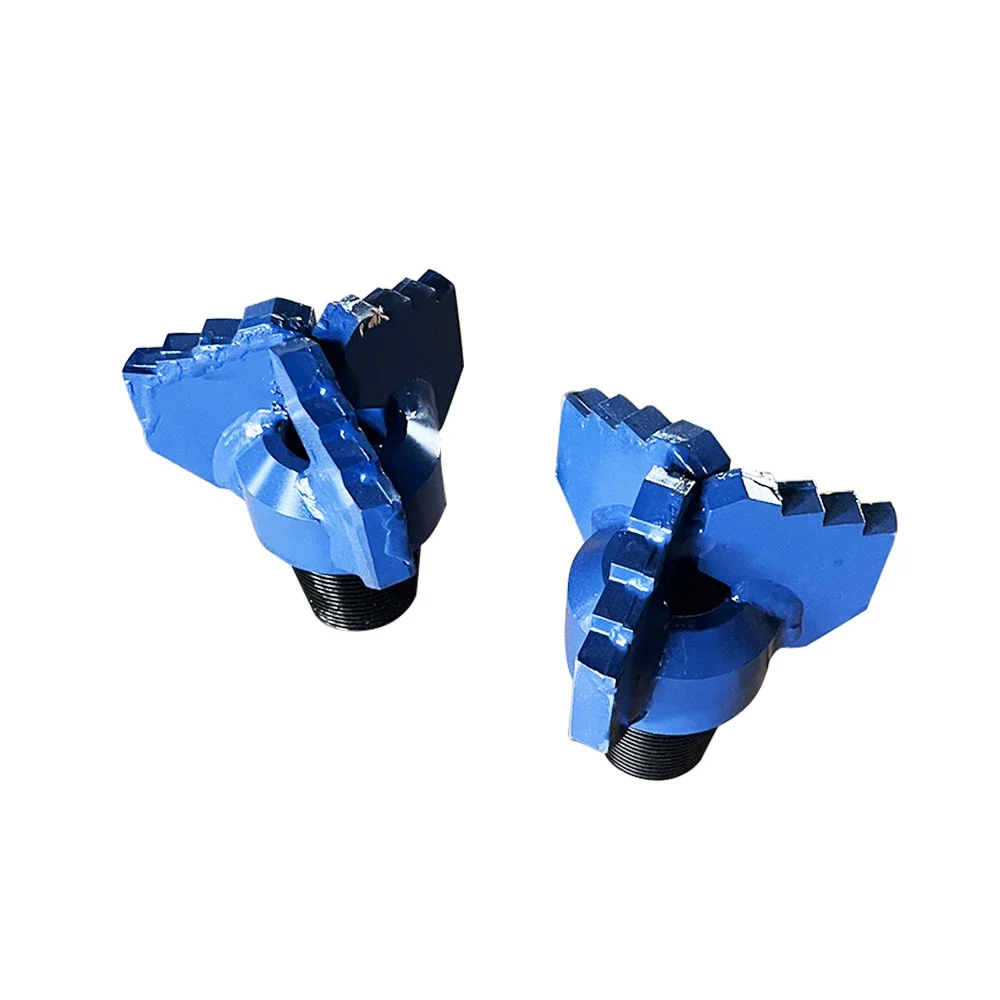 4inch 6inch 8inch scraper drill bits 3 wing alloy diamond drill bit for water well