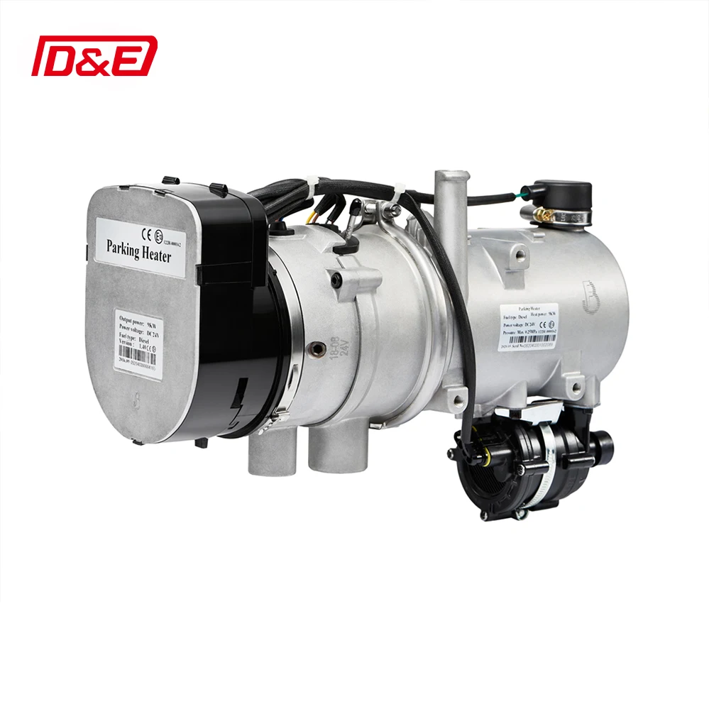 Universal 9kw 12v/24v Parking Diesel Gasoline Water Heater Long Warranty For Trucks Boats Caravans Cars Air Conditioning Systems