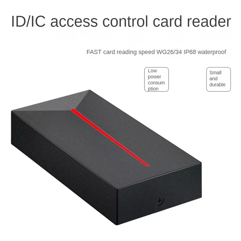 A42Z-Access Control Card Reader Small Wiegand Card Reader IP68 Waterproof Long Range RFID Card Reader