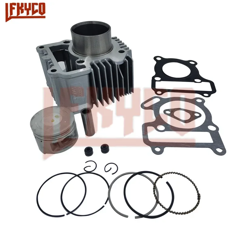 Motorcycle Accessory 57.4mm Engine Parts Cylinder Piston Ring Kit 150CC Motor for Yamaha JYM110 JS110 JY110 Motoblock Equipments