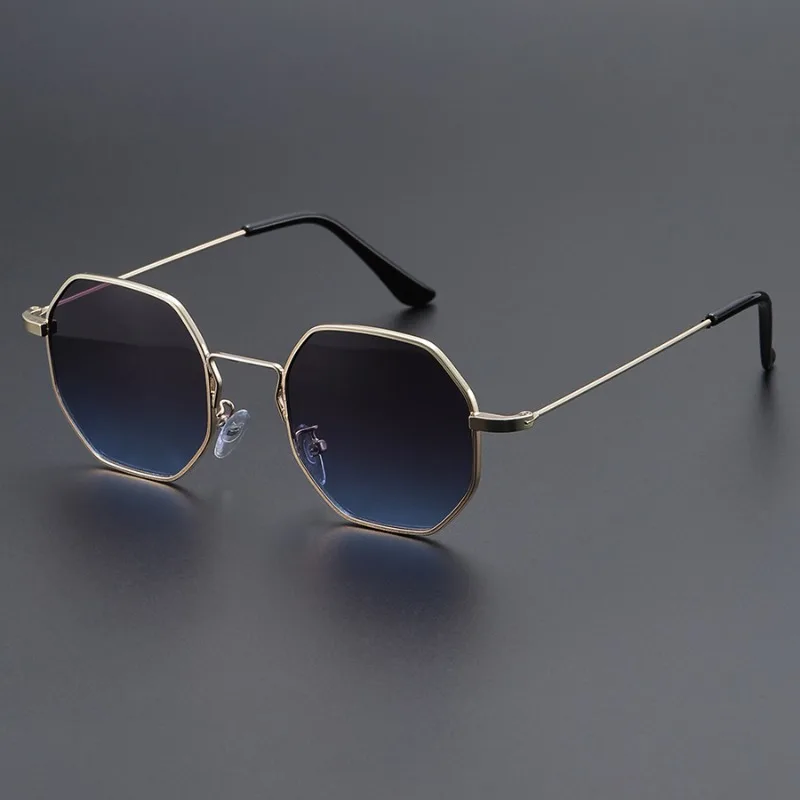 Sexy Small Square Sunglasses Women Luxury Vintage Colorful Metal Frame Man Sun Glasses For Ladies Trendy Traveling Shades view 4