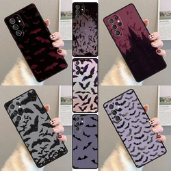 Goth Vampire Bat Gothic Phone Case For Samsung Galaxy S25 S23 S30 S21 S20 FE S24 S22 Ultra Note 10 20 Plus Silicone Cover lite