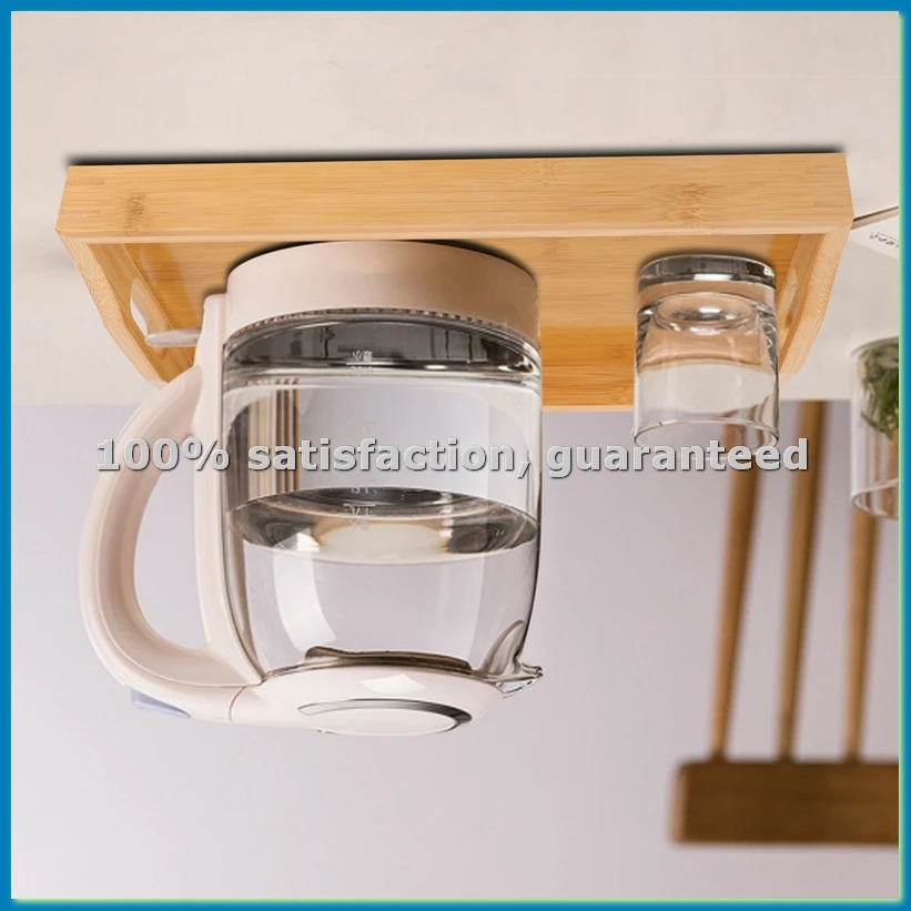 

Поднос из бамбука - деревянный поднос с ручками - отлично подходит для сервировки ужина, чая, бара, завтрака или любых других блюд.