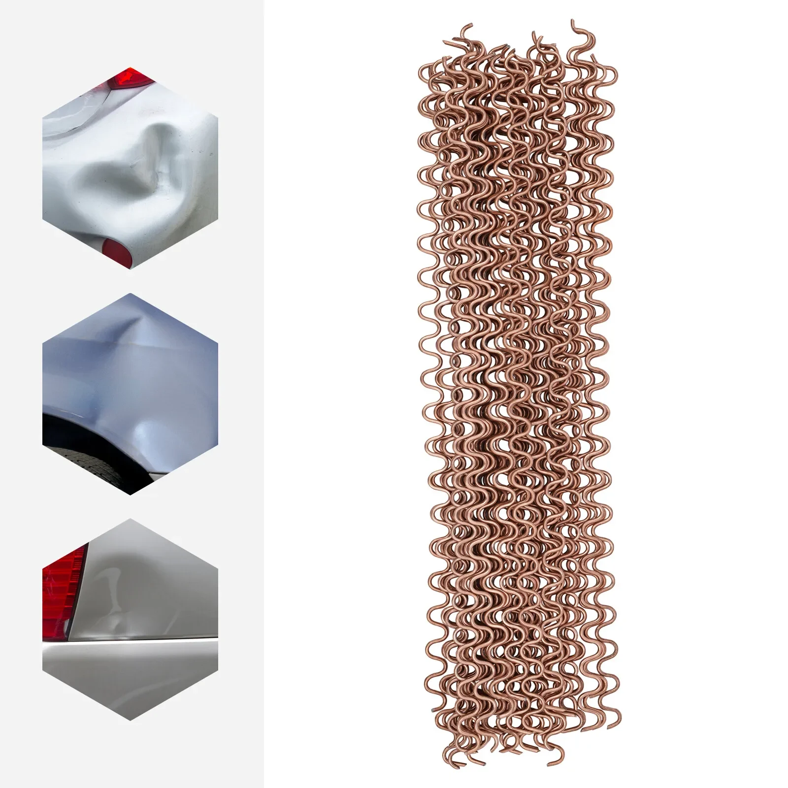 

50-комплект для ремонта вмятин скользящего молотка — проволока 33 см, съемник для точечной сварки толстого корпуса для работы на кузове (быстрая доставка по США)