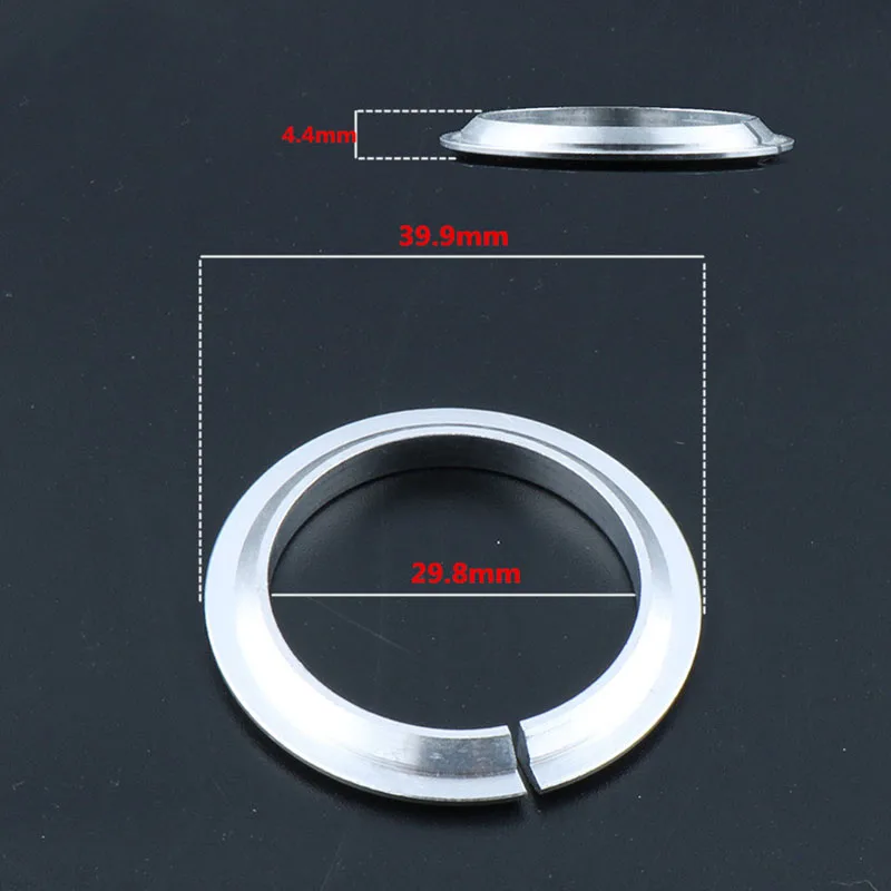 

Базовое кольцо гарнитуры для ванны, сменный инструмент-прокладка, алюминиевый сплав, велосипед, черный, велосипедная передняя вилка, удобная гонка