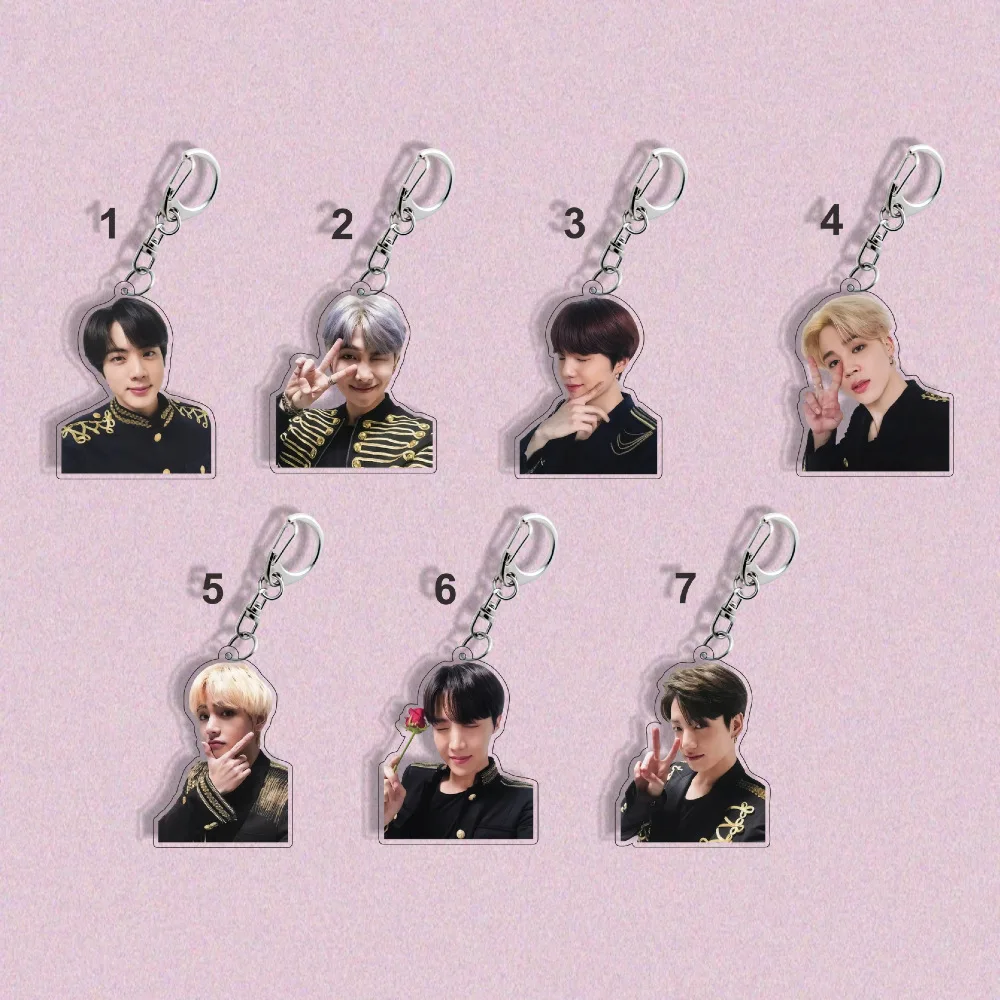 Handsome and Popular Character Surrounded By Acrylic Keychains Backpacks Decorations Gifts Commemorative Meaningful Accessories