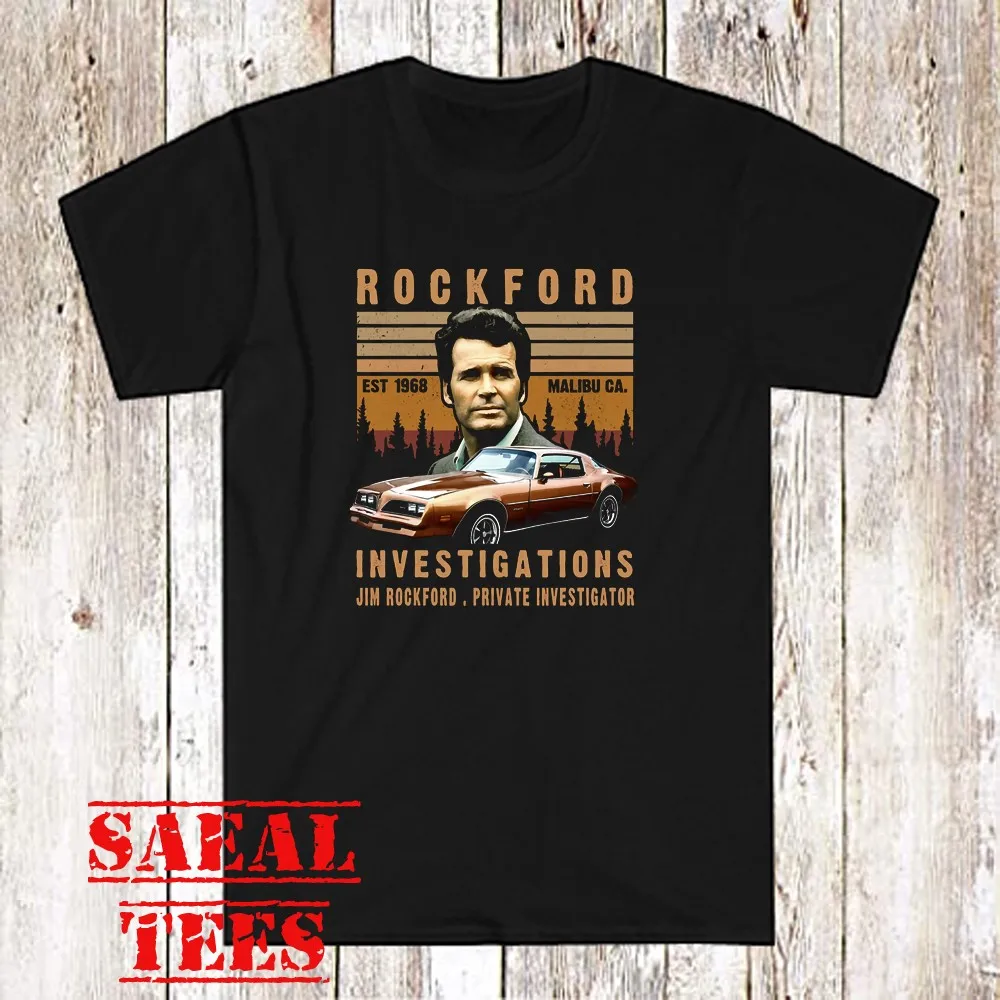 Jim Rockford Men's T-shirt and Men's Printed T-shirt From The TV Series 