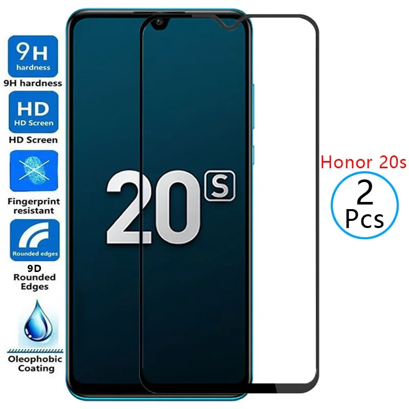 9d protective tempered glass for huawei honor 20s screen protector on honor20s huawey honer onor hono honr 20 s s20 safety film