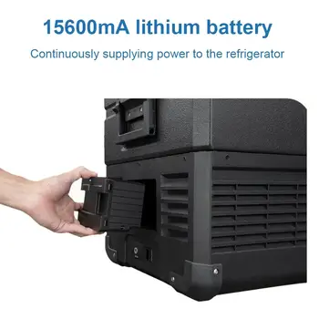 Alpicool車上用冰箱電池,內建即插即用鋰電池,15600mAh行動電源,便攜式戶外使用 10 最佳銷售 阿爾皮酷電池 - №7