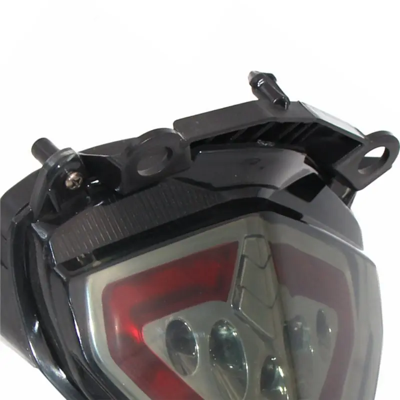 دراجة نارية مصباح ليد خلفي بدوره إشارة ضوء الفرامل Lmap لهوندا CBR500R CBR500X CBR500F 2013- أحمر