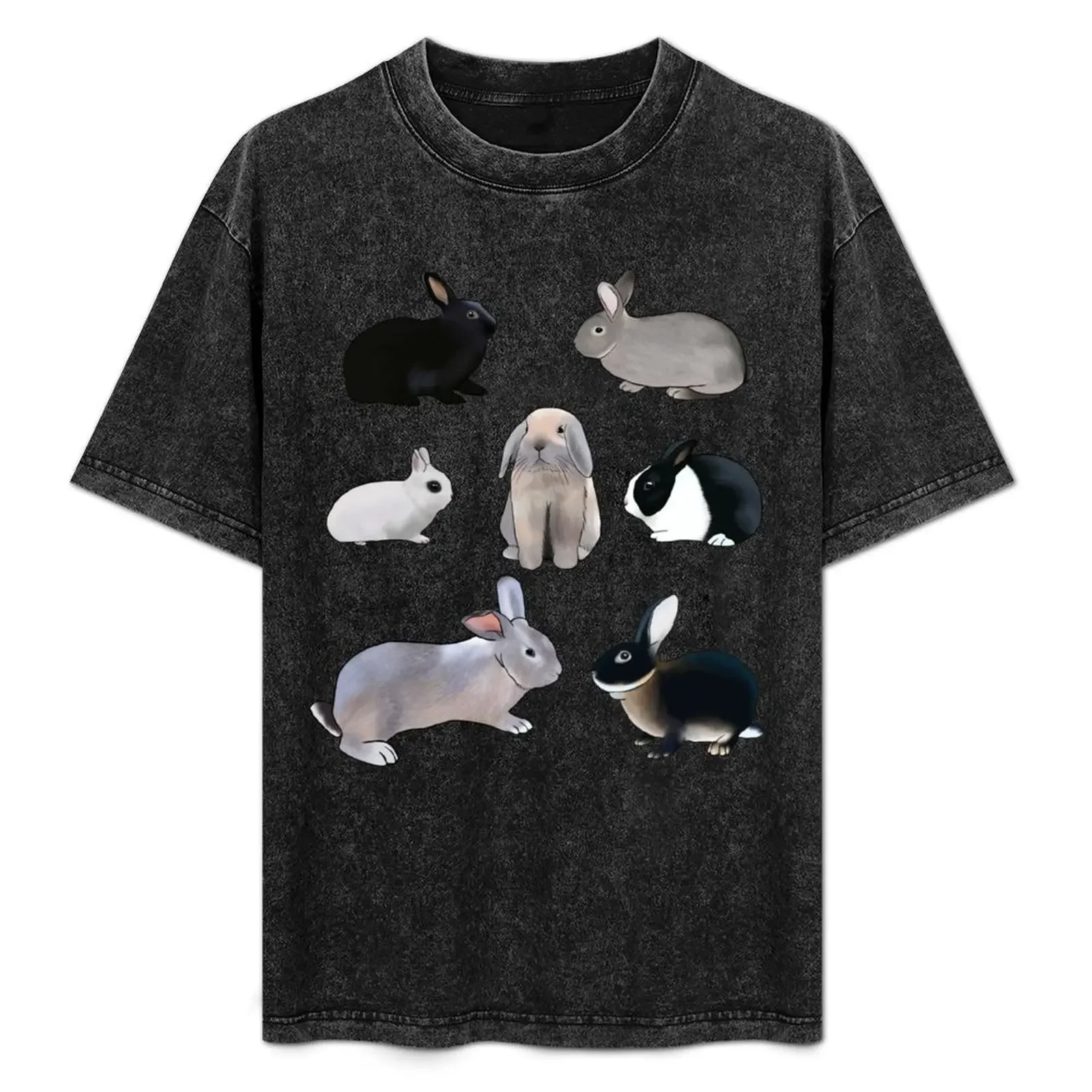 

Bunch of Bunnies T-Shirt Independence Day Short Sleeve T-Shirt