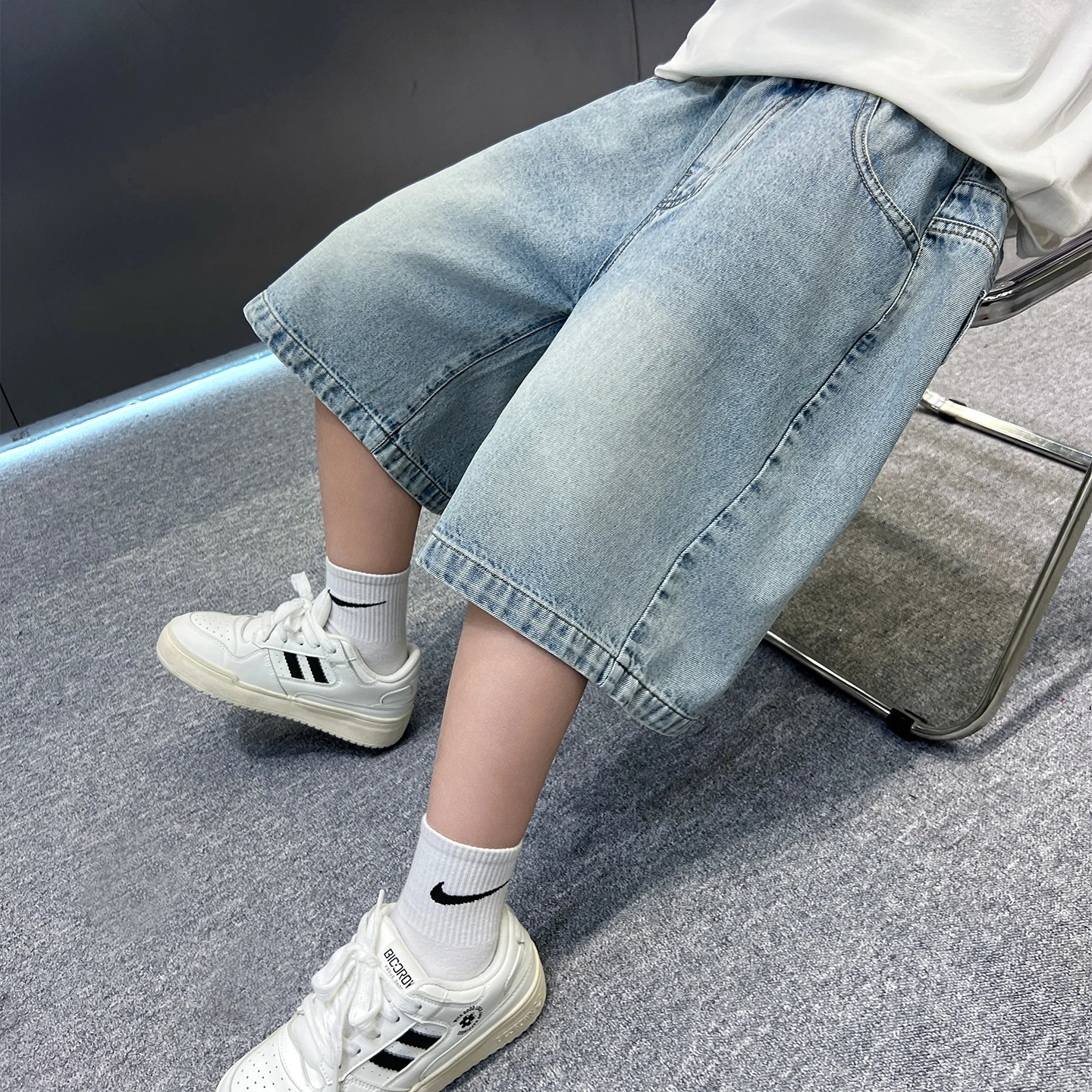 2026 Boys Vintage Blue Denim S - đánh giá và giá Summer Clothing Label