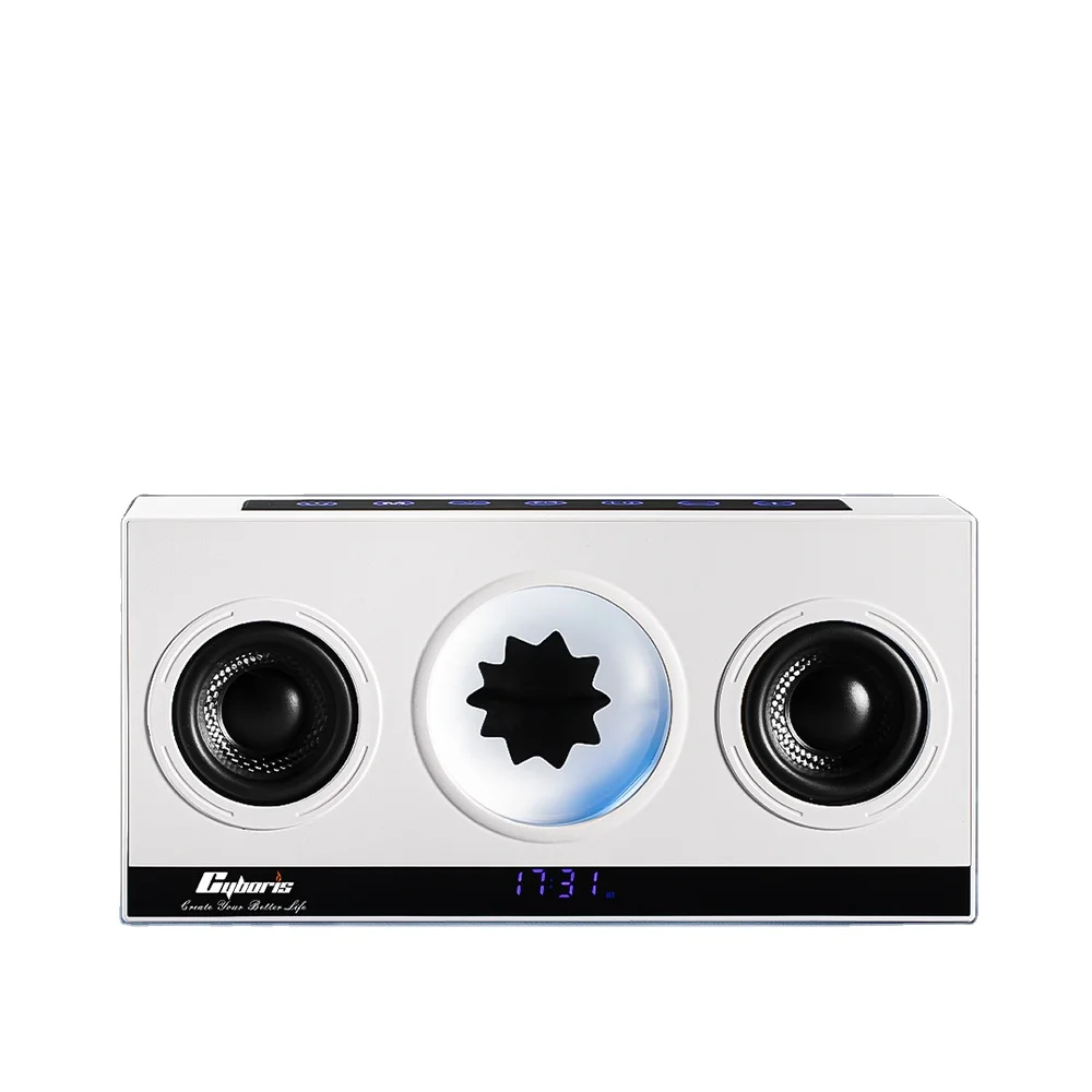 B1 Dancing Ferrofluid Music Blue-tooth Speaker 24W Subwoofer Speakers 3D Stereo Alarm Clock Office Relaxing & Gift for Teens