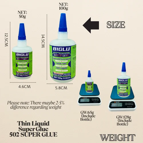 Imagen 2 del producto Adhesivo fino súper adhesivo de cianoacrilato premium, aplicación precisa para torneado de madera, acabado CA, carpintería, modelos de aficionados, incrustaciones