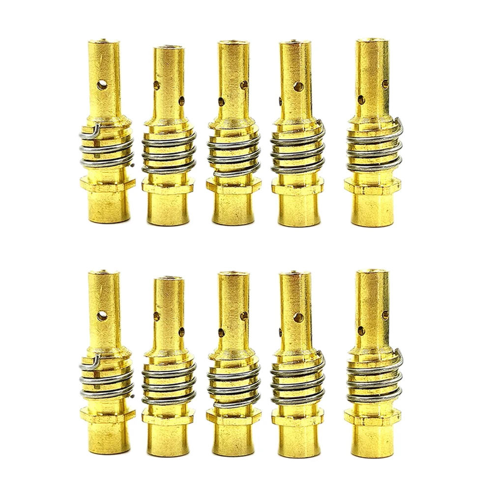 2/5/10pcs Gas Nozzle Holder For MIG/MAG Welding Torch Contact Tip Power Tools Parts Gas Nozzle Holder With Nozzle Spring Parts