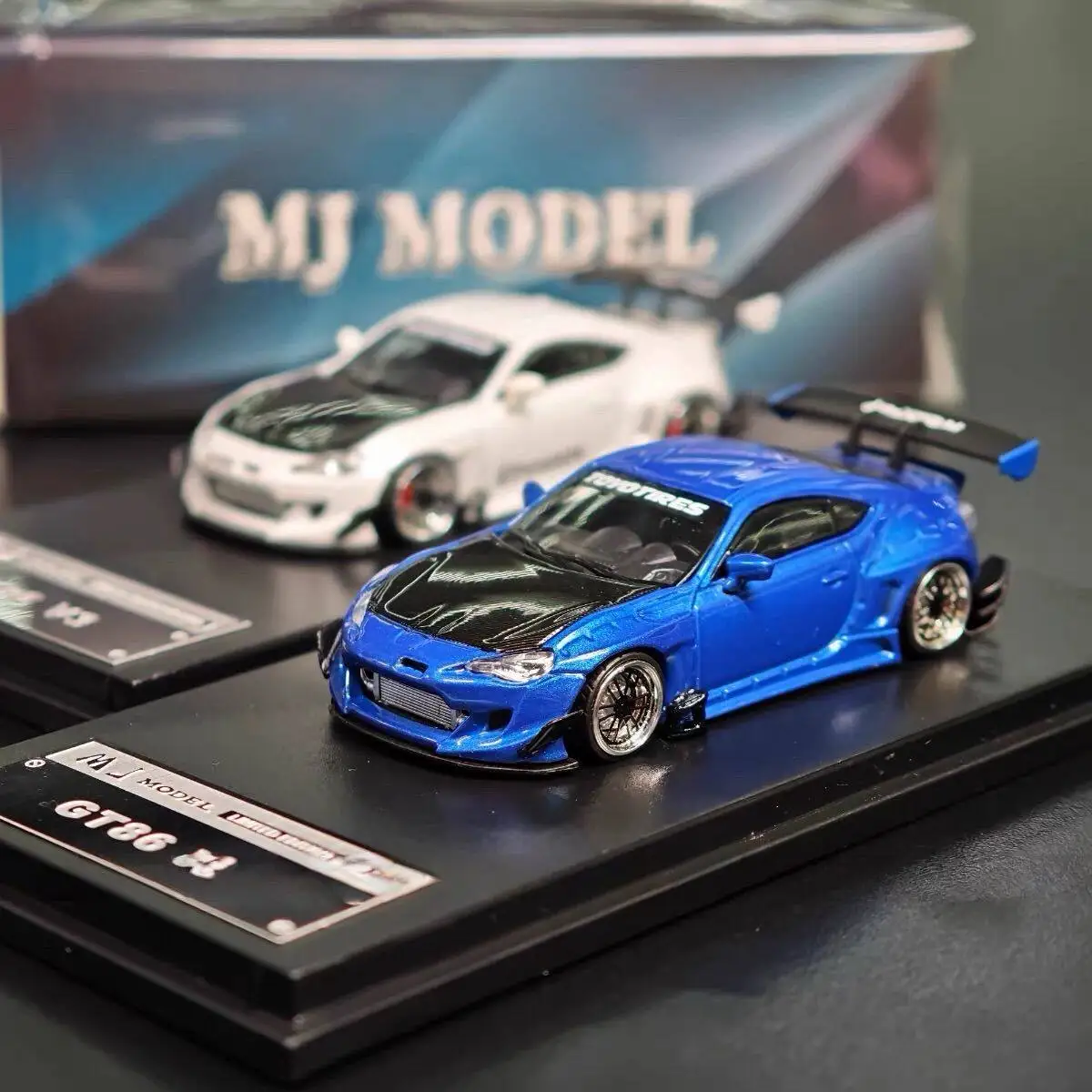 Diecast MJ 1:64 Scale Toyota GT86 V3 Pandem Rocket Rabbit Widebody Alloy Car Model