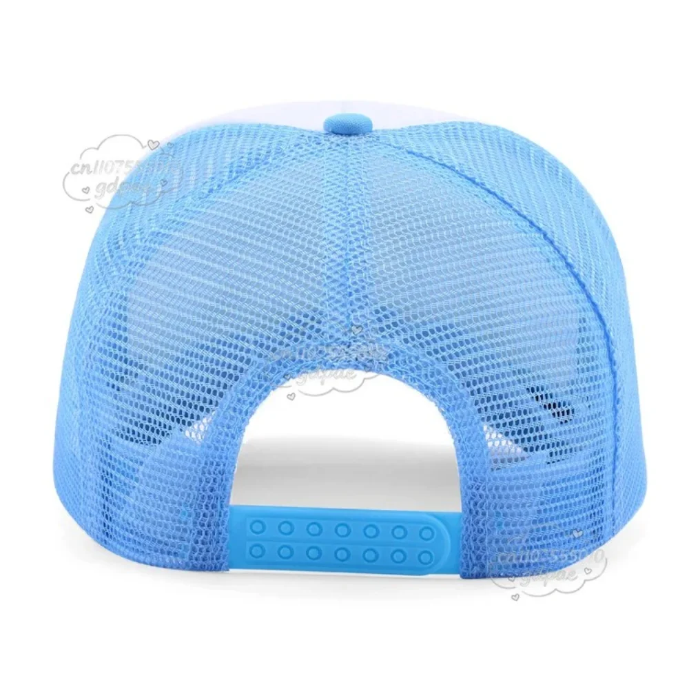 Dustin Hats Retro Mesh Cap Trucker Thinking Cap Summer Breathable Baseball Caps for Men and Women Boys Girls Cosplay Accessories image 3