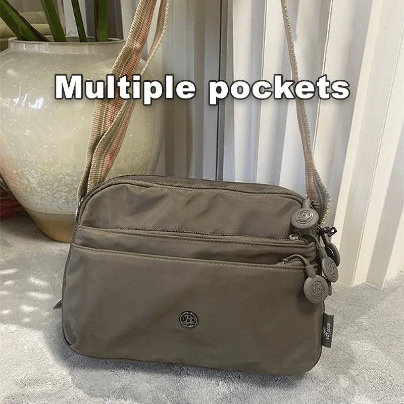 Ultra-light Nylon Crossbody Bag for Women Adjustable Wide Strap Lightweight Women's Bag Women's Brand Luxury Bags Handbag view 6