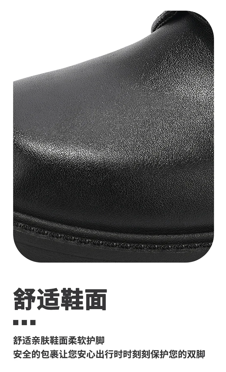 Herren Matte Leder Plateau-Derbyschuhe Schnürschuhe mit Dicker Sohle Casual Business Anzugschuhe Männliche Alltagsschuhe für die Straße – Detail 3
