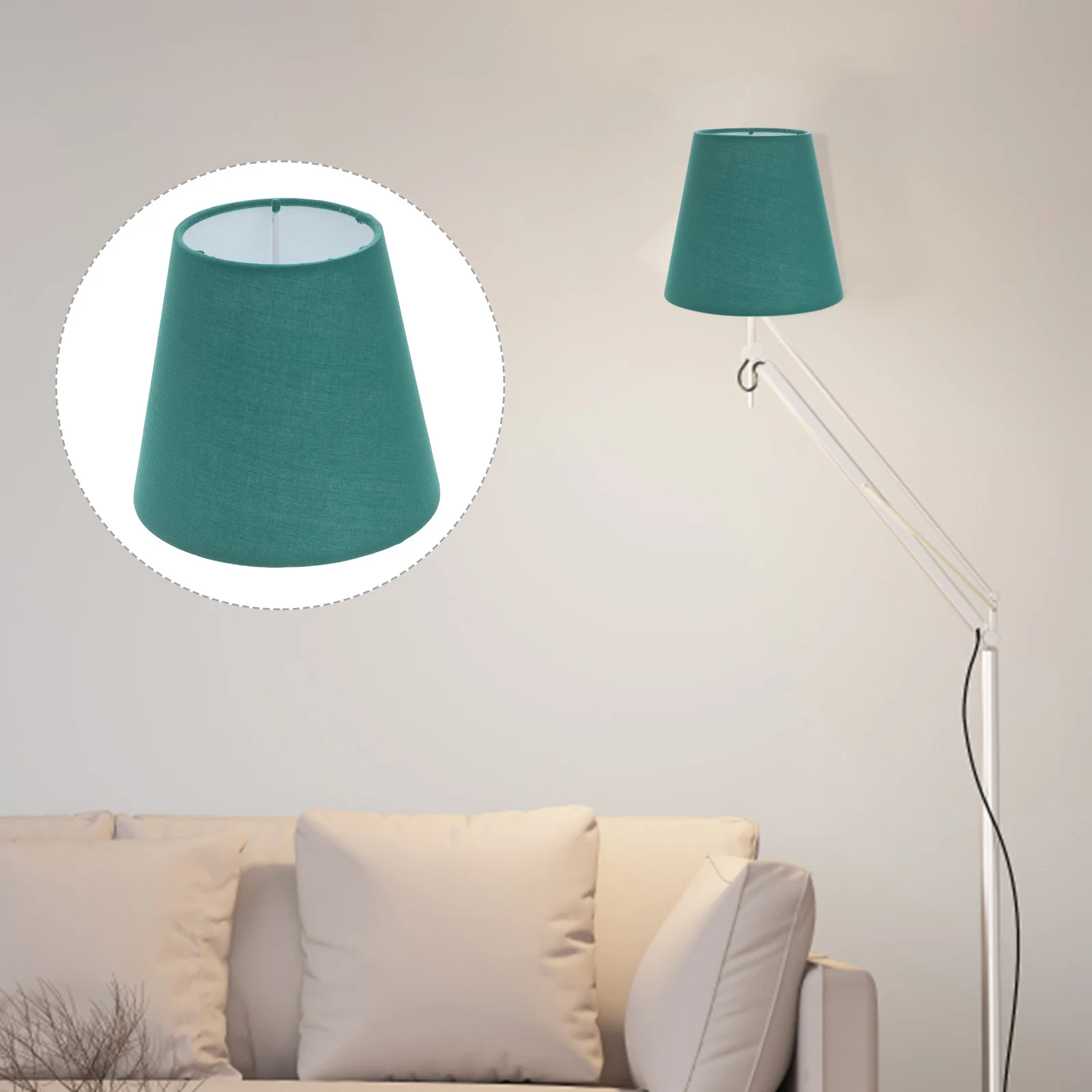 Paralume di ricambio per lampadario da scrivania, paralume sospeso per uso domestico, blu, hotel, bambino
