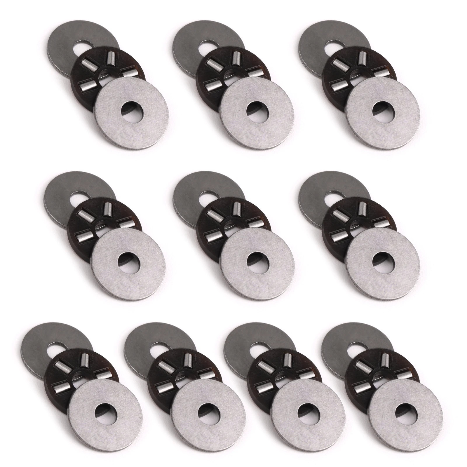 

10 sets Thrust Needle Bearing Miniature Plane Needle Roller Bearings AXK0414/AXK0515+2AS