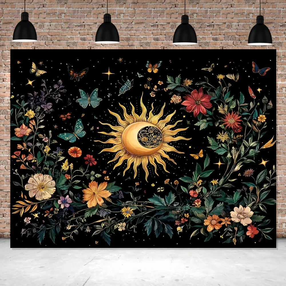 1pc-tapecaria-floral-e-celestial-vibrante-tecido-de-poliester-lavavel-a-maquina-adequado-para-decoracao-de-quarto-e-sala-de-estar