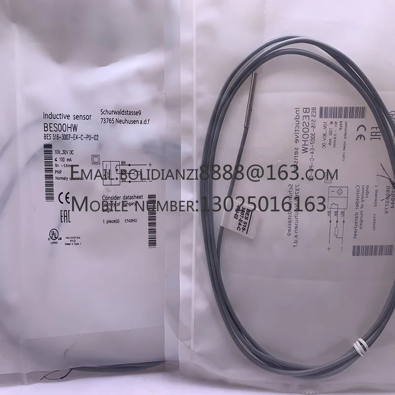 

BES 516-3007-G-E4-C-PU-05 BES00J7 Совершенно новый оригинальный датчик приближения