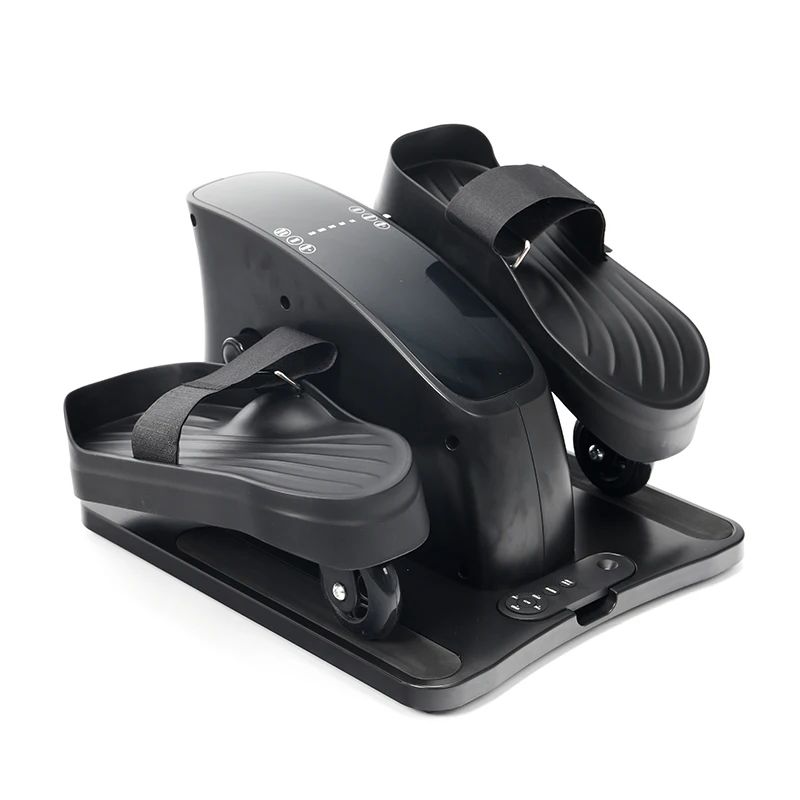 Electric Desk Elliptical Leg Exerciser with Forward & Reverse Direction Remote Control for Sitting