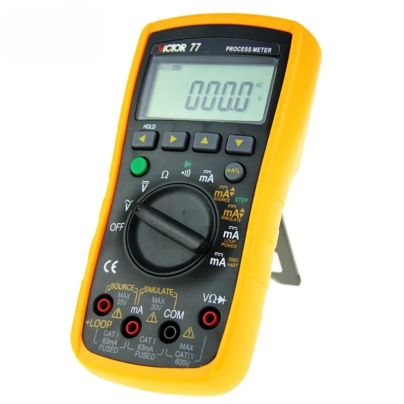 VC77 Process Validation Multimeter/Process Signal Source/Voltage and Current Signal Generator