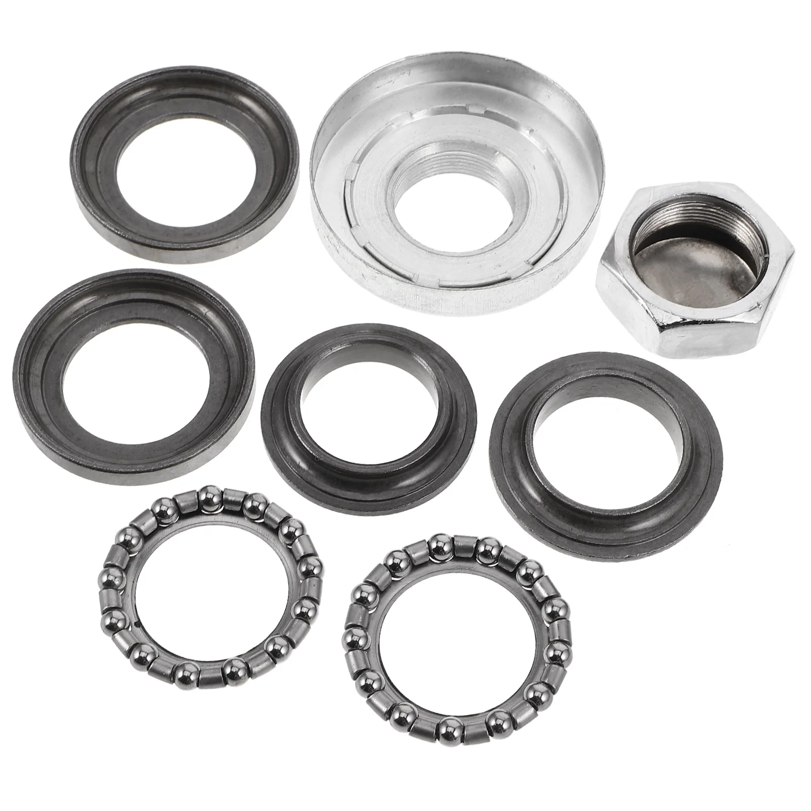 

7 Pcs Steering Column Bearings for Mini Bikes Parts Alloy Car Interior Sticker Fork Head Tube Motorcycle Accessories