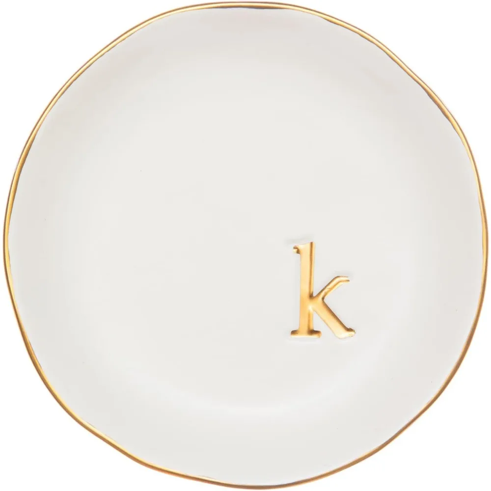 

- керамический поднос для ювелирных изделий, декоративная тарелка-брелок для колец, серег, ожерелий, браслетов, ключей для часов, день рождения, день матери, Рождество