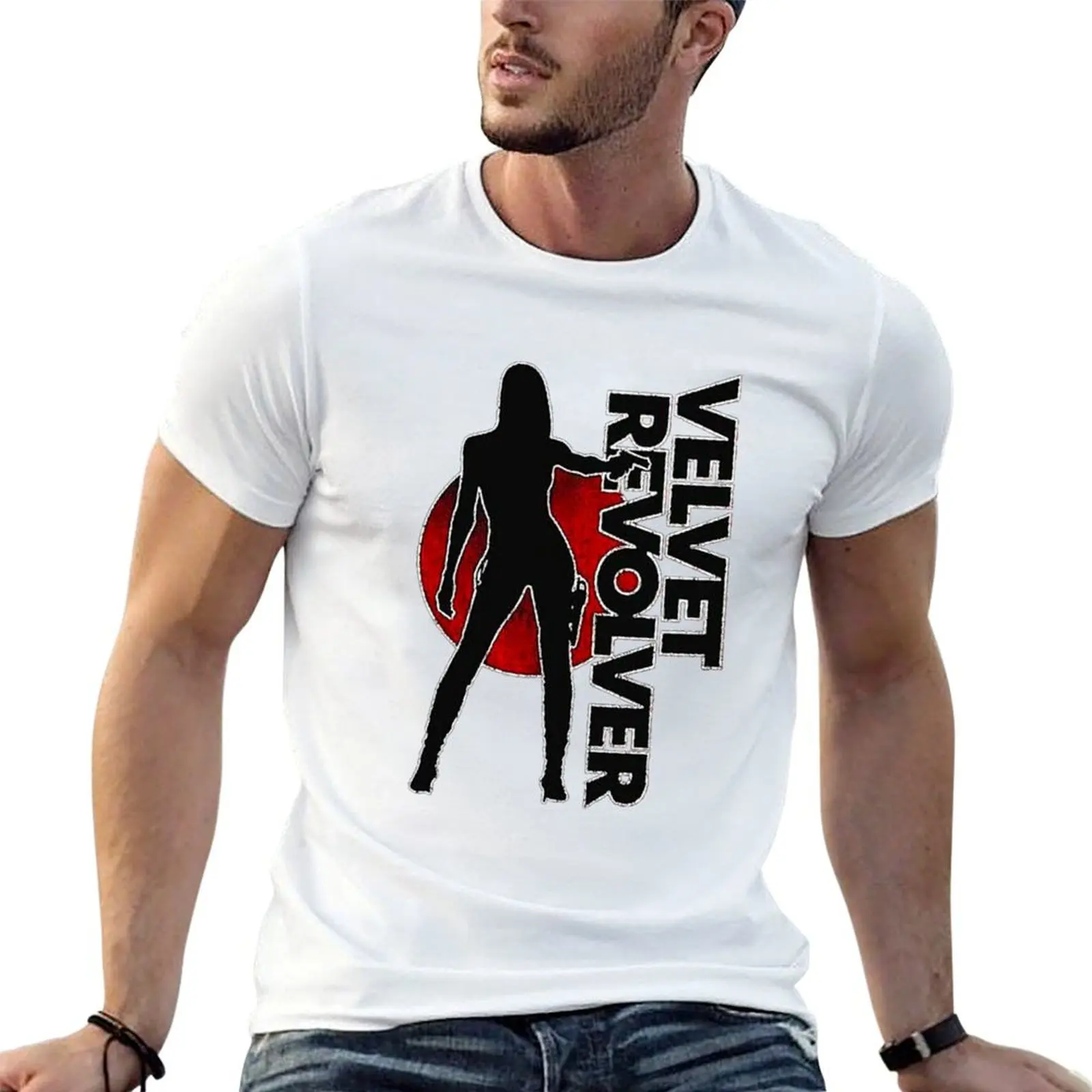 

velvet revolver black angel T-Shirt man t shirt cotton high quality printed t shirts for man anime t shirts oversize T-shirt